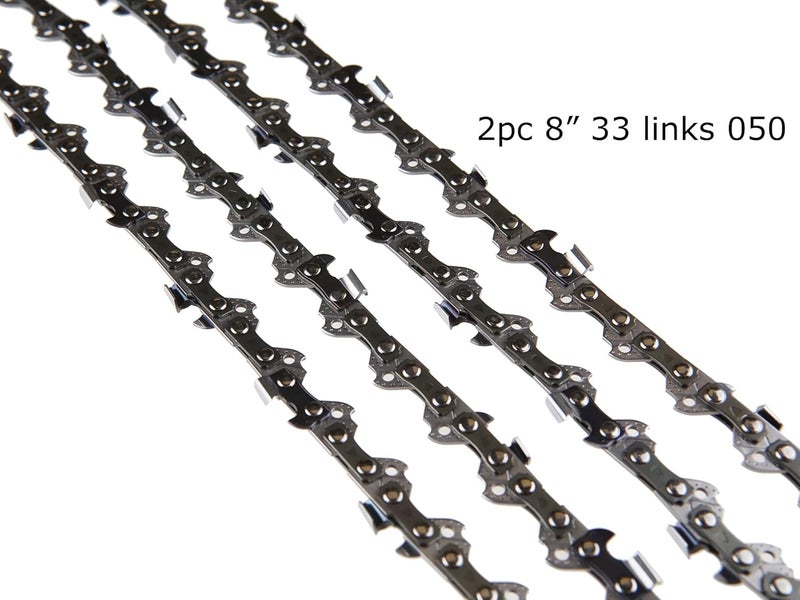Morocca 2-PACK Chainsaw Chain Blade For PORTLAND 68862, 62896, 63190 56808 9.5 in. Electric Pole Saw 3/8"LP 050 33DL… - Image 2